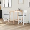 vidaXL Esszimmerst&uuml;hle 2 pcs Wei&szlig; 40 x 47,5 x 99,5 cm