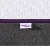 vidaXL Matratze Wei&szlig; und Grau 70 x 200 cm Jacquard-Stoff