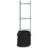 vidaXL Tomatenk&auml;fige mit Pflanzs&auml;cken 8 Stk. 116 cm Stahl und PP