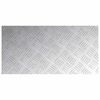 vidaXL Treppe Tritt Rechtwinklig 2 pcs Silber 60 x 30 cm Aluminium