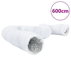 vidaXL Lüftungsschlauch Aluminium und PVC 6 m Ø10 cm