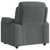 vidaXL Relaxsessel Dunkelgrau Stoff