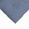 vidaXL R&uuml;ckenkissen Blau 100 x 50 cm Cordstoff