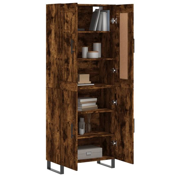 vidaXL Highboard R&auml;uchereiche 69,5x34x180 cm Holzwerkstoff