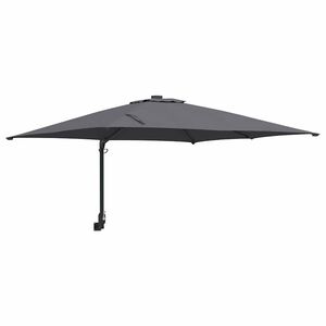 vidaXL Garten-Sonnenschirm Anthrazit 248,5 x 247,5 x 160 cm