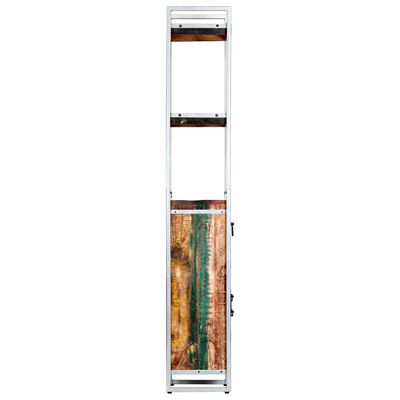 vidaXL Highboard 40x30x180 cm Altholz Massiv