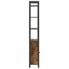 vidaXL B&uuml;cherregal Ger&auml;ucherte Eiche 40 x 24 x 161 cm Holzwerkstoff