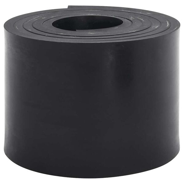 vidaXL Gummileiste f&uuml;r Schneepflug Schwarz 250x15x1 cm