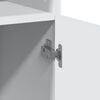 vidaXL Highboard Wei&szlig; 80x42,5x249 cm Holzwerkstoff