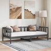 vidaXL Tagesbett Grau Massivholz Kiefer 90x200 cm