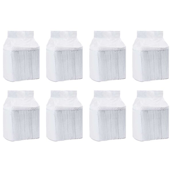 vidaXL Vliesstoff Haustier Trainingspad 400 pcs 60 x 60 cm Vliesstoff