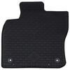 vidaXL Autofu&szlig;matte 4 pcs Schwarz Geeignet f&uuml;r VW CADDY 2020- Gummi