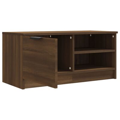 vidaXL TV-Schrank Braun Eichen-Optik 80x35x36,5 cm Holzwerkstoff