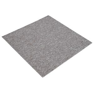 vidaXL Teppichfliese Braun 50 x 50 cm 4 pcs PP und Bitumen
