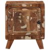 vidaXL Nachttisch 2 Stk. 40x32x46 cm Altholz Massiv