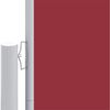 vidaXL Seitenmarkise Ausziehbar Rot 200x1000 cm