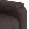 vidaXL Relaxsessel Dunkelbraun Stoff