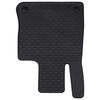 vidaXL Autofu&szlig;matte 4 pcs Schwarz geeignet f&uuml;r GLC 2023- Gummi