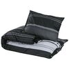 vidaXL Bettw&auml;sche-Set Schwarz und Wei&szlig; 240x220 cm Baumwolle