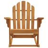 vidaXL Adirondack-Schaukelstuhl 79x100x103 cm Massivholz Teak