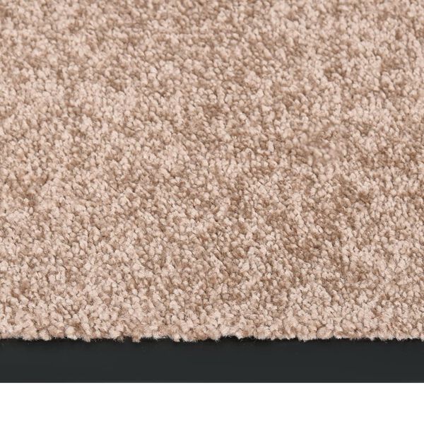 vidaXL Fu&szlig;matte Beige 40x60 cm