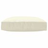 vidaXL Kissen Creme 80 x 80 x 12 cm Oxford-Stoff