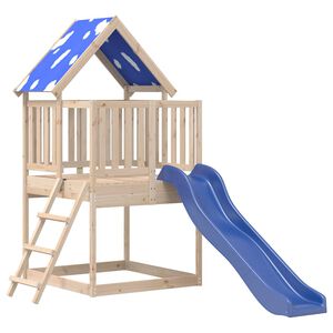 vidaXL Spielturm Massivholz Kiefer