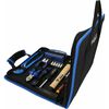 BRILLIANT TOOLS Werkzeugsatz in Ledertasche 64-tlg. Stahl