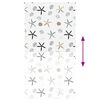 vidaXL Duschrollo 120x240 cm Stoffbreite 116 cm