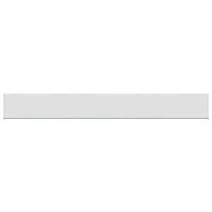 vidaXL Fensterbank Wei&szlig; 60 x 15 x 4,5 cm PVC