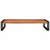 vidaXL Badregal mit Regal Braun 120 x 50 x 23 cm Massivholz Akazie