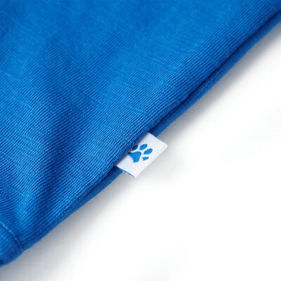 Kinder-T-Shirt Blau 92