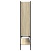 vidaXL B&uuml;cherregal Sonoma-Eiche 102x30x141,5 cm Holzwerkstoff