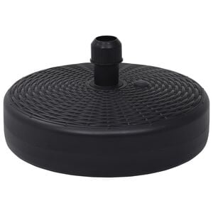 vidaXL Sonnenschirmst&auml;nder Sand/Wasser 24 L Schwarz