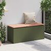 vidaXL Gartenbank Olive Gr&uuml;n 100 x 40 x 43 cm