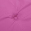 vidaXL Gartenstuhl-Kissen 6 Stk. Rosa 40x40x4 cm Stoff