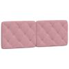 vidaXL Bettgestell ohne Matratze Rosa 140x200 cm Samt