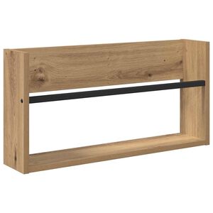 vidaXL Magazinregal Artisan-Eiche 60 x 12 x 30 cm Holzwerkstoff
