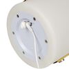 Bo-Camp Tischlampe Longford Wei&szlig; LED
