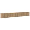vidaXL TV-Schrankset 4 pcs Artisan-Eiche Holzwerkstoff