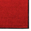 vidaXL Fu&szlig;matte Rot und Schwarz 90 x 150 cm 100% Polyamid