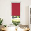 vidaXL Verdunkelungsrollo Rot 55x130 cm Stoffbreite 50,7 cm Polyester