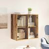 vidaXL Wandschrank Altholz 68 x 37 x 68,5 cm Holzwerkstoff