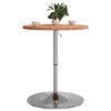 vidaXL Bartisch &Oslash;60x90,5 cm Massivholz Buche