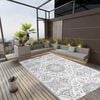 vidaXL Outdoor-Teppich ARAKIL Hellgrau 190x290 cm PP