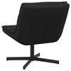 vidaXL Drehstuhl Schwarz 63 x 75 x 76 cm Gl&auml;nzendes PU