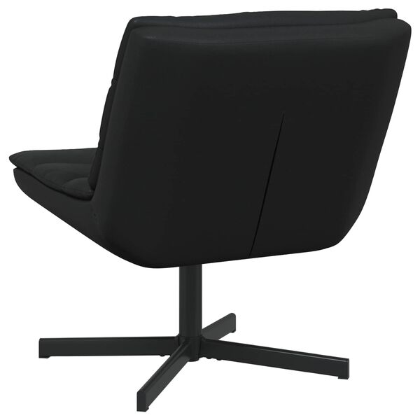 vidaXL Drehstuhl Schwarz 63 x 75 x 76 cm Gl&auml;nzendes PU
