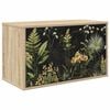 vidaXL Wandmontierter TV-Schrank RHENEN 69 x 33 x 40 cm Sonoma-Eiche