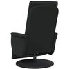 vidaXL Schwenkbarer Massagesessel Schwarz 71 x 90 x 105 cm Kunstleder