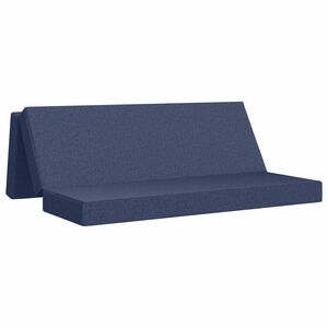 vidaXL Klappsofa Bett 180 x 67 x 45 cm Blau